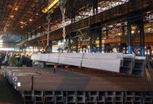 تولید تیرآهن H30 برای اولین بار در کشور توسط ذوب آهن اصفهان