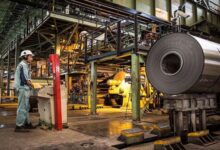 رشد ۳.۸ درصدی تولید فولاد ایران در ماه نخست اجرای تحریم‌های آمریکا