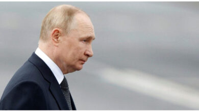 فیلم / فوری؛ اسکورت پوتین برای انتقال فوری به کاخ کرملین