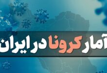 آخرین آمار کرونا در ایران؛ شناسایی ۵۹۶۸ بیمار جدید در شبانه روز گذشته