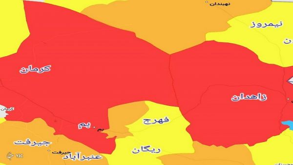 چرا رنگ کرونایی کویر لوت قرمز است؟