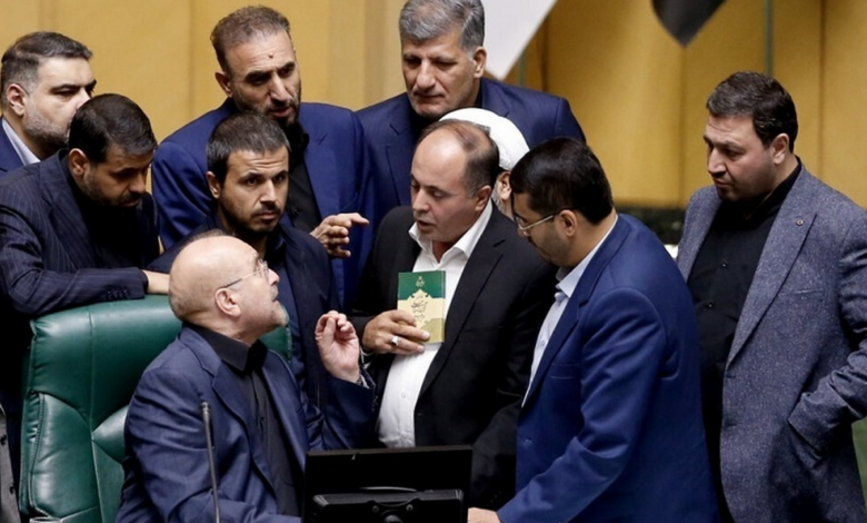 احمدی نژادها برای رقابت با قالیباف بر سر کرسی ریاست مجلس به میدان آمدند