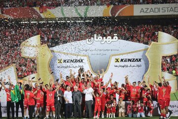 قهرمانی پرسپولیس برای نهمین بار در لیگ برتر