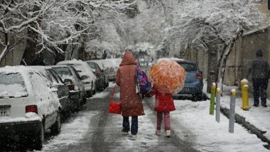 بارش برف و باران در تهران/ کدام مناطق کشور سفیدپوش شد