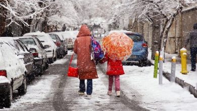 برف و باران کشور را فرا می گیرد/ کاهش 10 درجه ای دمای هوا