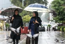 رگبار باران و وزش باد در شمال و شرق کشور