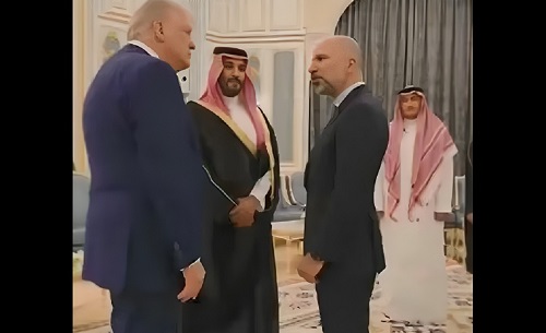 فیلم/ همراهی کارآفرین ایرانی با ترامپ در سفر به عربستان