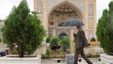 کاهش دما و رگبار باران در نوار شمالی
