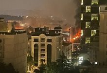 حمله اسرائیل به وزارت دفاع