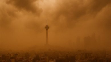 آلودگی هوا و گرد و خاک در تهران و 16 استان دیگر