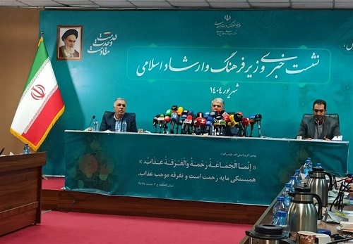 فیلم/ وزیر ارشاد: اگر ژنراتور برق نداشتیم آبرویمان می رفت!