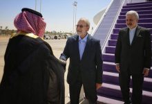 فیلم/ سفر لاریجانی به ریاض/ استقبال مقامات عربستان