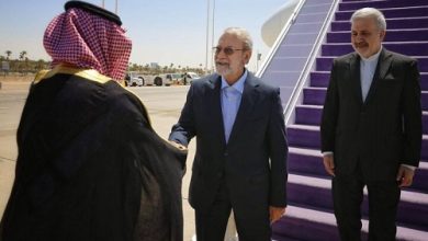 فیلم/ سفر لاریجانی به ریاض/ استقبال مقامات عربستان