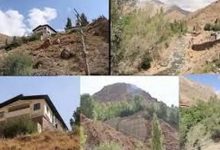 فیلم/ ویلاسازی یک فرد مشهور در کوه های شمال تهران
