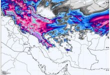 زمان بارش برف و باران در تهران مشخص شد 2 اکوبورس
