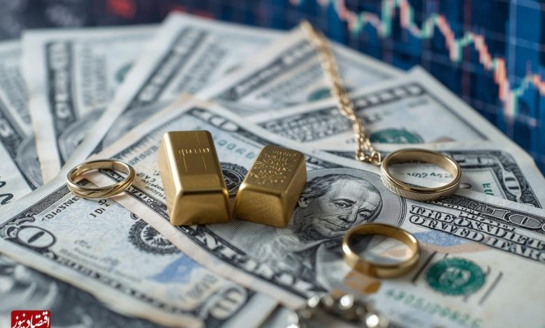 نرخ ارز، دلار، سکه، طلا و یورو امروز سهشنبه ۲ دی1404/افزایش قیمت طلا و سکه 1 اکوبورس