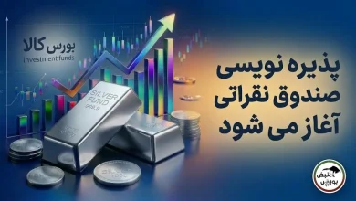 پذیرهنویسی صندوق نقره امروز آغاز میشود؛ ۲۰۰ میلیون واحد در بورس کالا 7 پذیرهنویسی صندوق نقره امروز آغاز میشود؛ ۲۰۰ میلیون واحد در بورس کالا