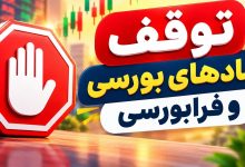 افشای اطلاعات بااهمیت، معاملات ۱۰ نماد بورسی و فرابورسی را متوقف کرد 2 افشای اطلاعات بااهمیت، معاملات ۱۰ نماد بورسی و فرابورسی را متوقف کرد